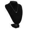 Silver Pendant Necklace Beautiful Elegant Adjustable Cute Dove Bird Pendant