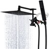 All Metal Rain Shower Head with Handheld Combo, YDmeet 10
