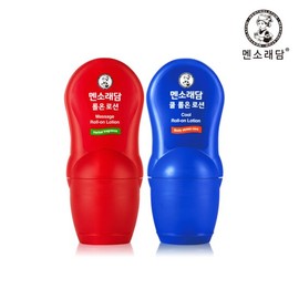Mentholatum [Mentholatum] Roll-on Lotion Set (Hot 50ml + Cool 50ml) / [멘소래담] 롤온 로션 세트 (핫 50ml + 쿨 50ml)