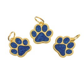 Ipetboom 3pcs Pet Dog Tag Puppy Tags Dog Tags Key Ring Tags Pet Id Charm Tag Gold Locket Cat Collar Tags Engraved Labels Dog Id Hangings Pet Tag Zinc Alloy Lettering