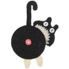 Mikinona Cute Coaster Knitted Material Heat-Insulated Cup Mat Non-Slip Table