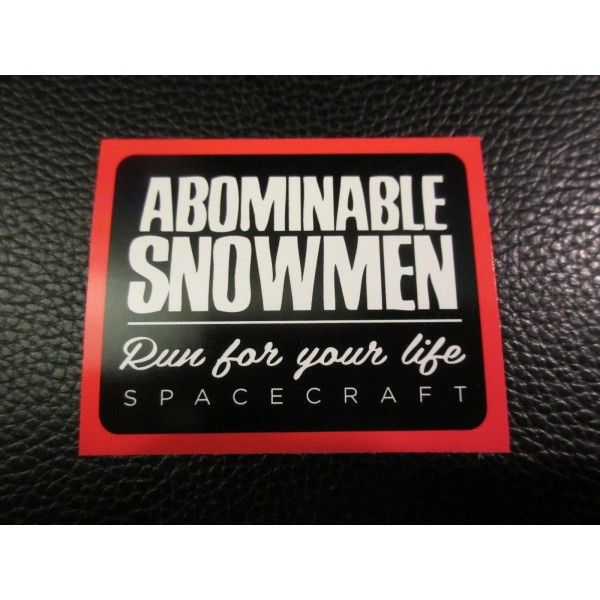 SPACECRAFT SNOWBOARD DECAL STICKER