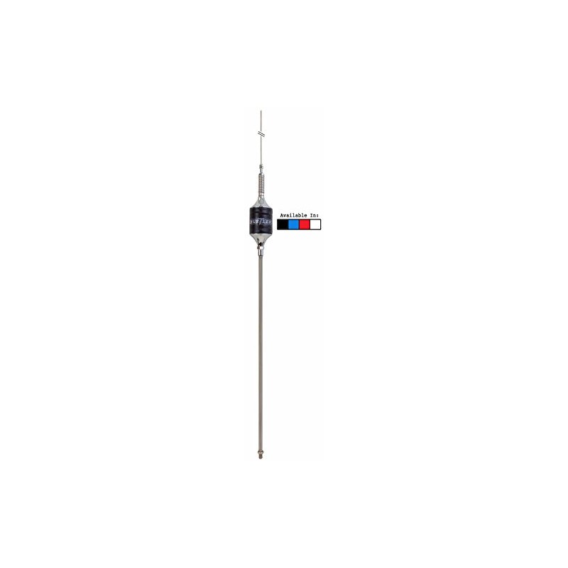 Hustler SCB White Trucker CB Radio Antennas