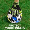 HHH Fußball-Torwarthandschuhe für Kinder, Jugend mit 4 mm Latex-Handflächen und