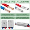 Delgada 175A Battery Quick Connect for 1/0AWG Cable 600V Battery