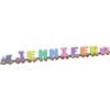 8 Letter Pastel NameTrain - Made in USA