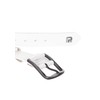 Belt for Men Genuine Leather Accessory Leather Belt, White