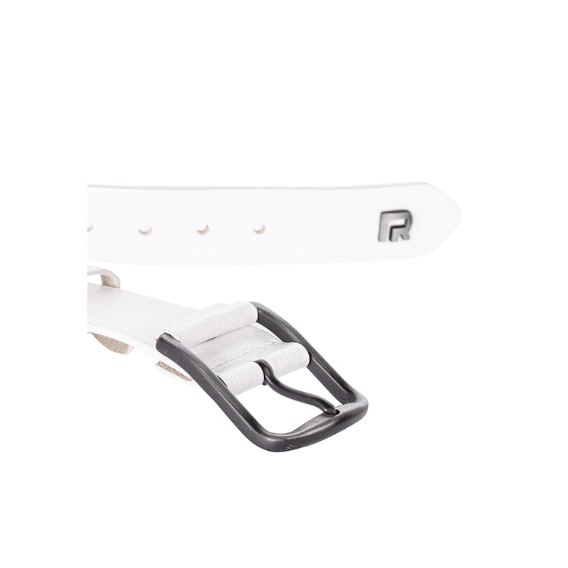 Belt for Men Genuine Leather Accessory Leather Belt, White