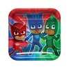 PJ Masks Square Paper Plates - 9" - Multicolor -