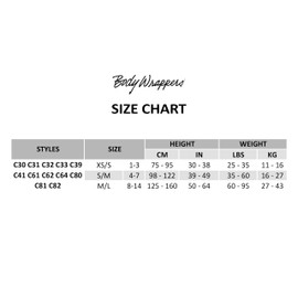 Body Wrappers Girls Convertible Tights Style C81