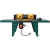 Electric Benchtop Router Table Wood Working Craftsman Tool Aluminium 6-inch