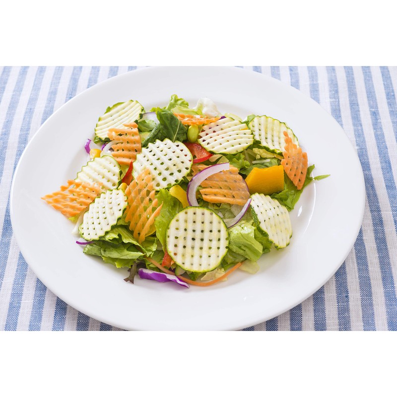 Nonoji W1WP-01PG Peeler, Shaving Mesh, Waffle Peeler, Green