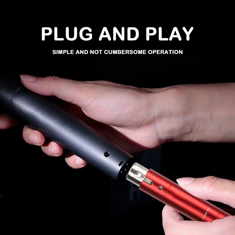Inline Microphone Preamp Lossless Amplification Dynamic Active Inline Mic Booster