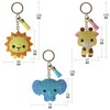 LamPlanning Kira Deco Animal Key Chain Key Chain Glitter Crystal