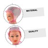 Baluue 6pcs Hair Coloring Highlighting Kit Highlight Cap Hooks Set