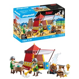 PLAYMOBIL Asterix Legionnaire Tent, Asterix Playset, Asterix and Obelix, Adventure Toy for Children from 5 Years, 71829