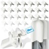 50PCS T Post Caps, Vinyl T Posts Cap Safety Topper