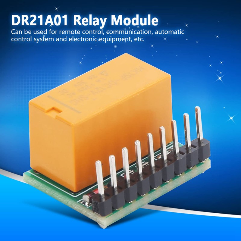 Double‑Pole Double‑Throw Relay Module, DPDT Ultra-Small Automatically Adjust Relay Board