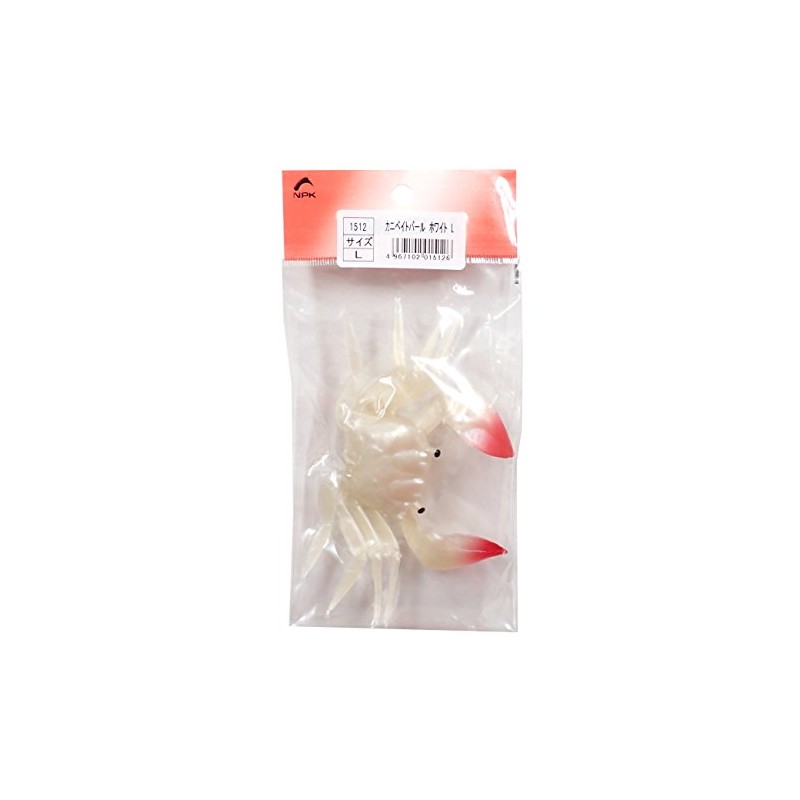nakajima crab bait/pearl white l