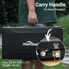 FineFlame Camping Stove, 3 Burners Propane Portable Camp Stove with