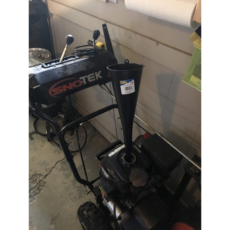 LubriMatic 75-068 Long Neck Plastic Funnel - 2 Quart