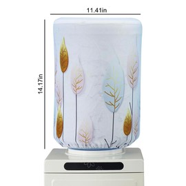 Water Dispenser Barrel Cover for 5 Gallon Water Bottle, High Stretchy Fabric Water Bucket Dust Protector Covers, Reusable Elastic Protective Cover for Hot & Cold Water Dispensers Bottles