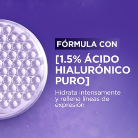 L'Oreal Paris Revitalift cido Hialurnico Crema de Ojos, Hidrata Intensamente y Rellena Lneas de Expresin, 15 ml.