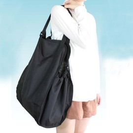 Napolex JK-103 Car Storage Bag, Hammock Bag 2, Black, Large Capacity, Easy Installation, Just Slide the Belt Through the Front and Rear Headrests