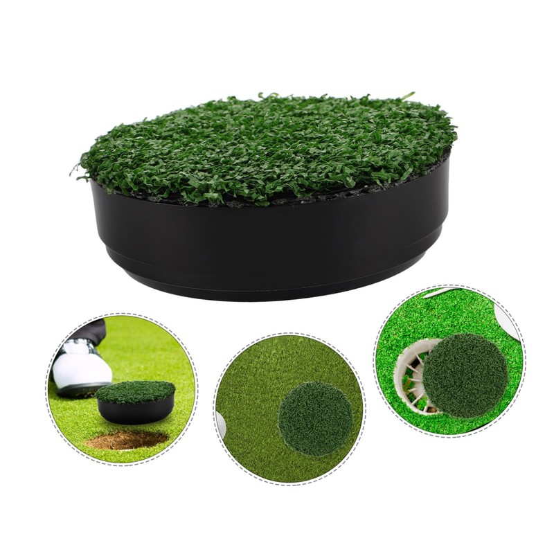 Abaodam Golf Green Hole Cup Cover Durable Plastic Protector for