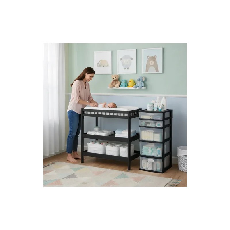 Cajonera De Plástico Italhome Fox 5 Organizador Multiusos