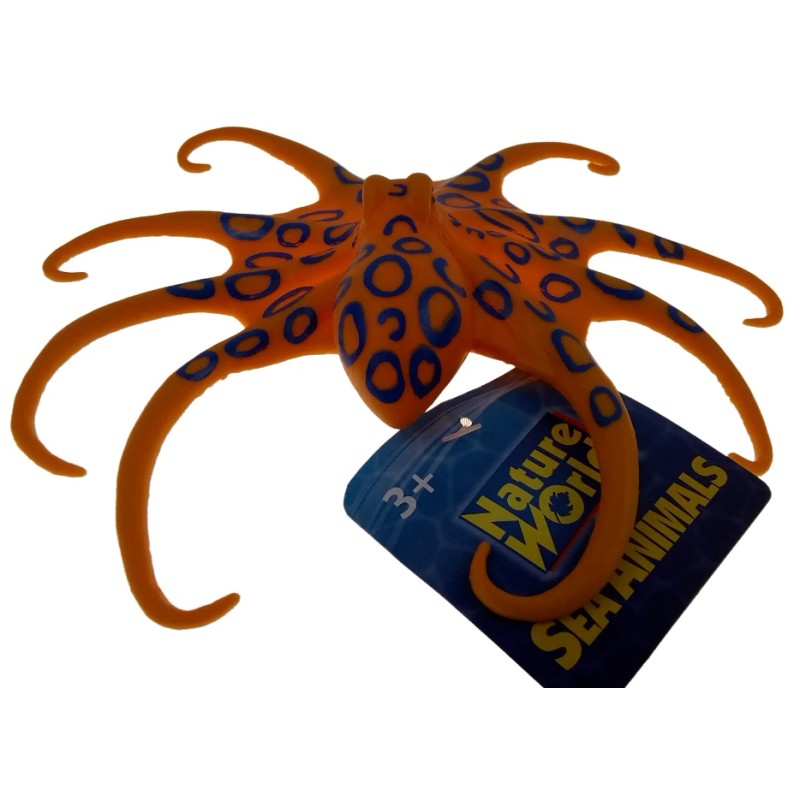 Boley Blue Ringed Octopus Figure Nature World Boley Sea Creatures