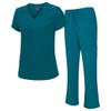 Natural Uniforms Women's Cool Stretch V-Neck Top and Cargo Pant