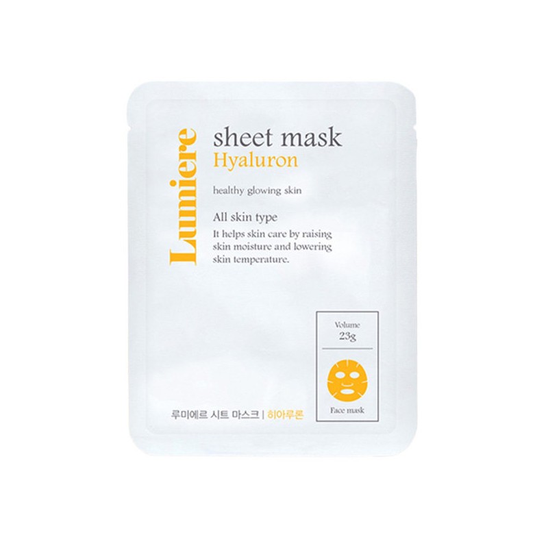 [Ready] Lumiere sheet mask pack 40 sheets Blemish Water Balm