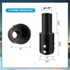 Koiyingnote 3 Inch Round Pole Tenon Adapter for Light Pole,