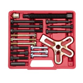 OEMTOOLS 27187 Harmonic Balancer Puller Kit, Heat-Treated Steel Harmonic Balance Puller Yoke, Works as Gear Puller, Steering Wheel Puller, and Crankshaft Pulley Puller
