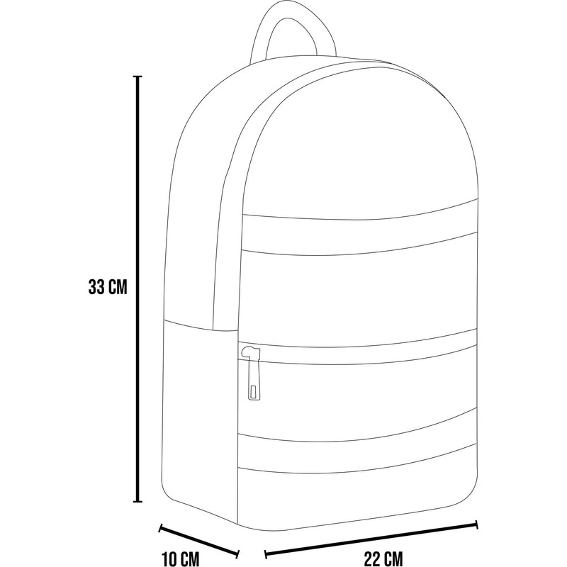 normani Small Daypack Backpack with 5 Litre Volume 33 x