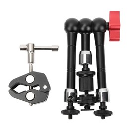11"  Articulating Friction Magic Arm with Clamp for SLR Cameras Microphone Monitor