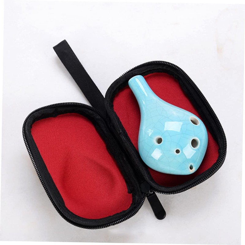Kisangel Portable Ocarina Storage Bag Lightweight Travel Accessory Pouch with