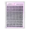 VEYESBEAUTY Lash Clusters Eyelash Extensions Thin & Invisible Band DIY