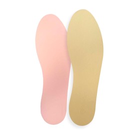 ACTIKA Foot Painful Tired, High Resilience, Marshmallow Insoles, Soft Enveloping Your Feet, Choose Thickness and Type, Moist beige leather