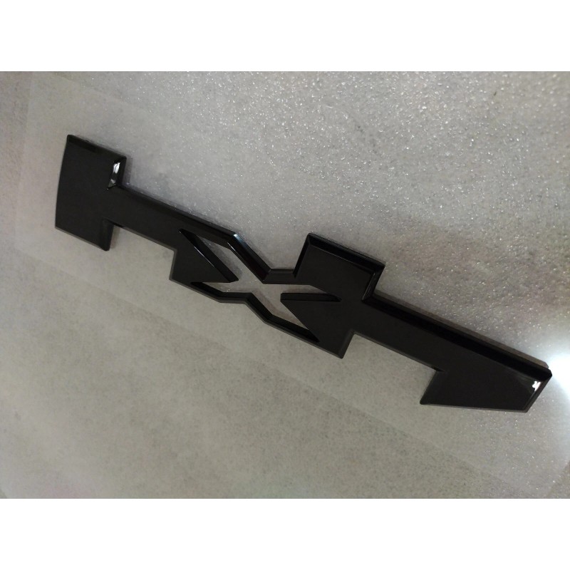 4X4 Door Emblem Badge 4x4 Nameplate 3D (Gloss Blk)