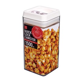 Kokubo KK-540 Quick Lock Canister, 53.9 fl oz (1,500 ml) (Gray)