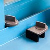 Window Stopper Balcony Lock for Fall Prevention Safety Balcony Lock 2ea