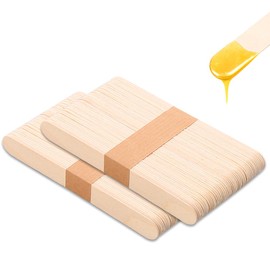 100 Professional Large Wax Applicators, Scrapers, Body Hair Removal Sticks