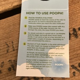 Pooph Pet Odor Eliminator Spray For Dogs, Cats, 32 oz 946ml Spray Refill Bottle