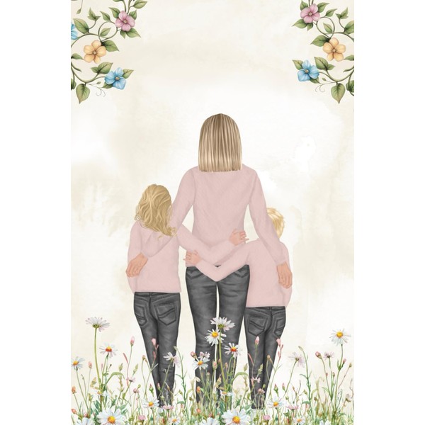 Mom's Softcover Blank Notebook: 100-Page 6x9 Journal for Busy Moms
