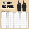 PTTalky FR2 Plus Walkie Talkies Long Range, Portable 2 Way