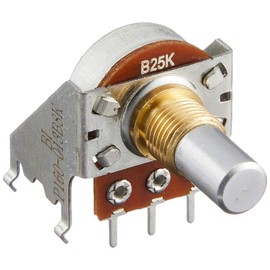 Fender 25K B Taper (Linear) Snap-In Style Potentiometer