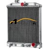 ASCIUTTA 1 Row Aluminum Radiator For 1992-2000 Honda Civic D15