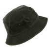 Cameo Pigment Dyed Bucket Hat-Charcoal
